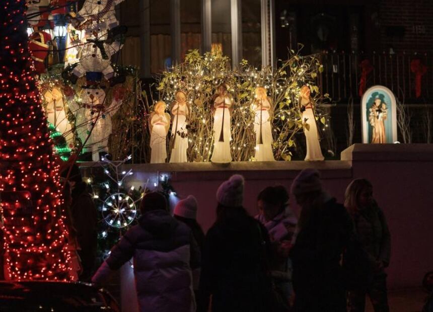 Dyker Heights, la atracción más brillante de la Navidad en Nueva York