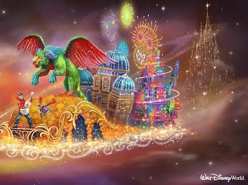 Disney World anuncia nuevo desfile nocturno con carroza inspirada en ‘Coco’
