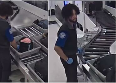 Captan a agentes de la TSA robando dinero desde las maletas de los pasajeros