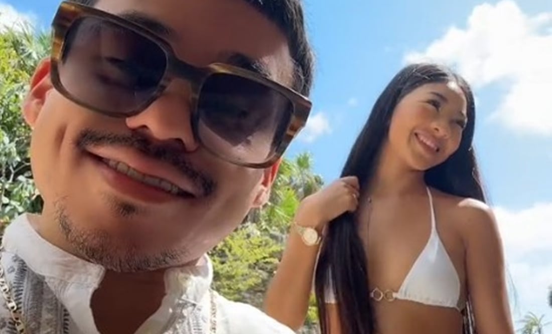 Novia de Abelito en La Casa de los Famosos 3: Lo que se sabe de Aranza Salazar y su relación fuera de cámaras. Foto: TikTok /Abelito