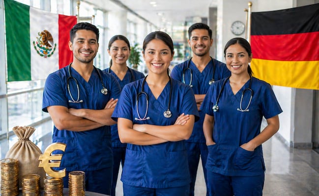 Alemania busca enfermeros mexicanos para trabajar por $45,000: No exigen hablar alemán 