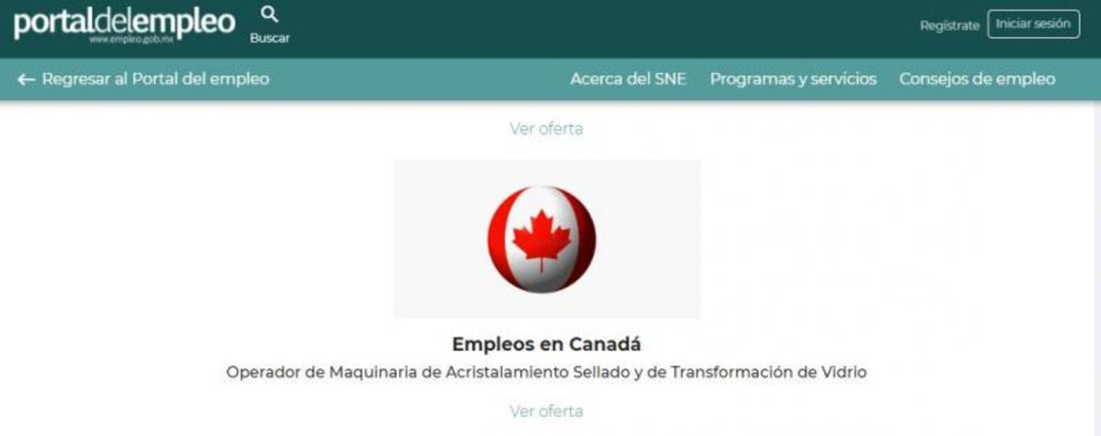 Buscan mexicanos para trabajar en fábrica de vidrio en Canadá (sin inglés)
