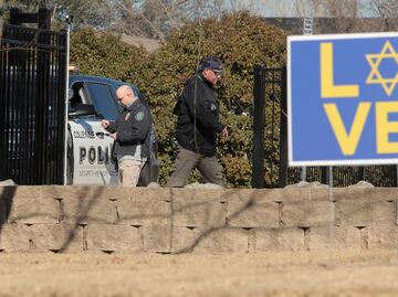 Rabino arrojó una silla a tirador de Texas para ayudar escapar a rehenes