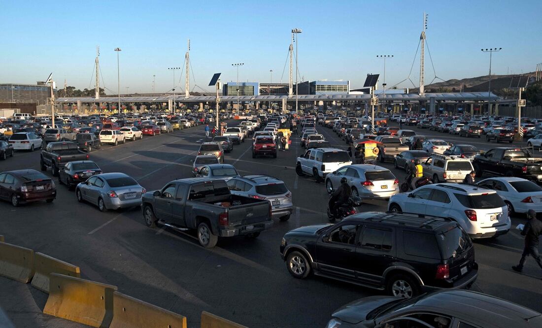 Estados Unidos anuncia NUEVO requisito para ingresar por la  garita Calexico Este Foto: AFP