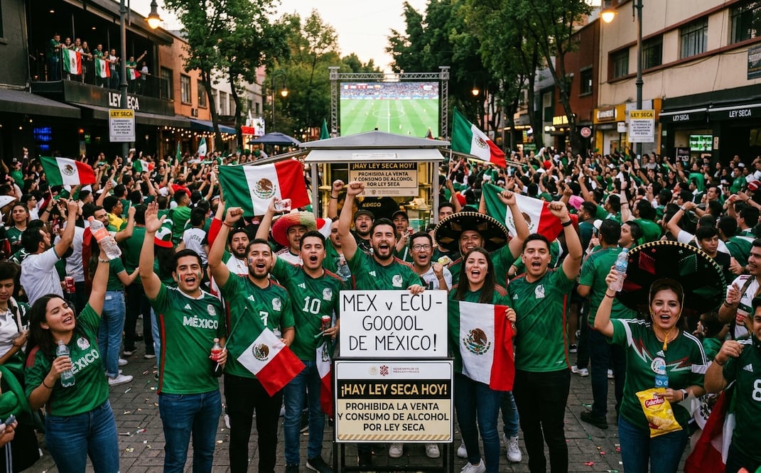 México vs Ecuador: ley seca en CDMX y horarios especiales del Metro y Metrobús. Foto: IA