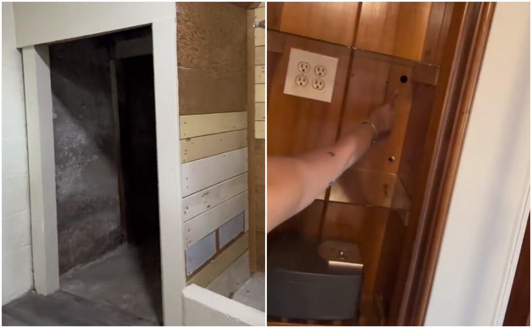 ¡Qué miedo! Mujeres encuentran mirillas y cuartos ocultos en su Airbnb. Foto: TikTok