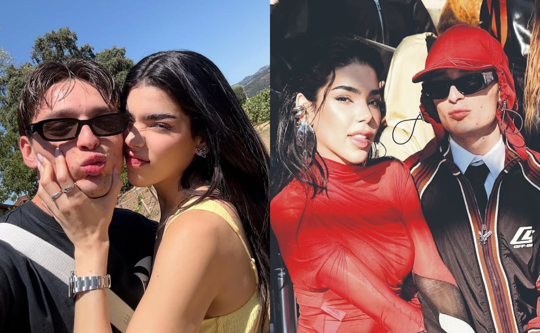 Así reaccionó Peso Pluma a rumores de infidelidad a Kenia Os tras confesiones de sus exnovias. Foto: Tomada de Instagram @pesopluma / John Lamparski/Getty Images/AFP (Photo by John Lamparski / GETTY IMAGES NORTH AMERICA / Getty Images via AFP)