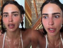 Bárbara de Regil desata críticas por hacer rutina de ejercicio en pleno vuelo: “Está obsesionada”, cuestionan