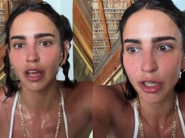 Bárbara de Regil desata críticas por hacer rutina de ejercicio en pleno vuelo: “Está obsesionada”, cuestionan