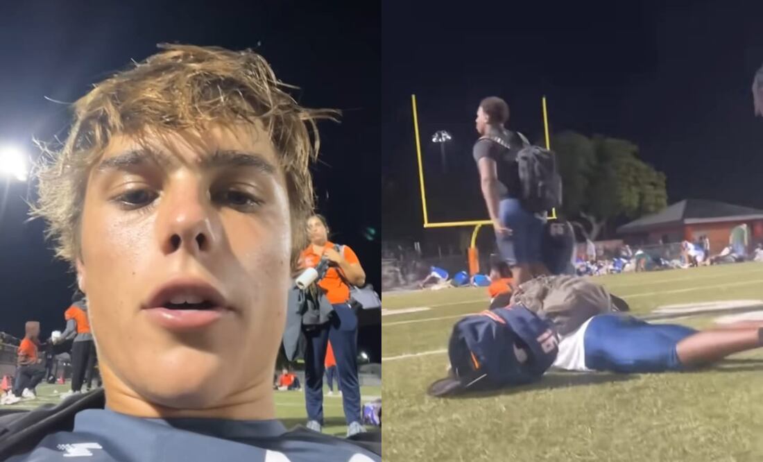 Argentino graba con tranquilidad un tiroteo en escuela de Estados Unidos; “Pasa todo el tiempo”, dice. Foto: Captura Instagram