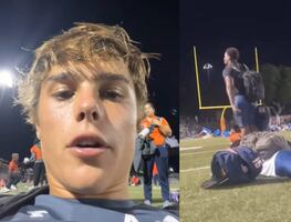 Argentino graba con tranquilidad un tiroteo en escuela de Estados Unidos; “Pasa todo el tiempo”, dice