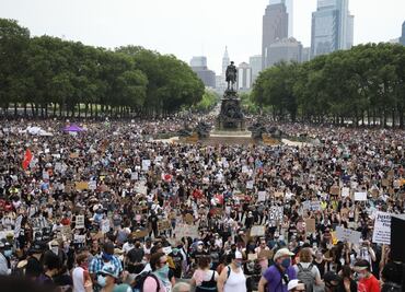 Imágenes. Miles en EU protestaron por la muerte de George Floyd