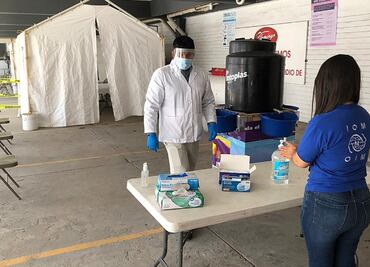 El "hotel" de Ciudad Juárez que atiende a migrantes por Covid-19