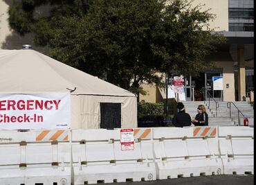 Hospitales de California, sin camas para pacientes con Covid