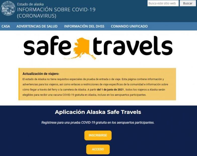 Turistas ya pueden vacunarse gratis en aeropuertos de Alaska 