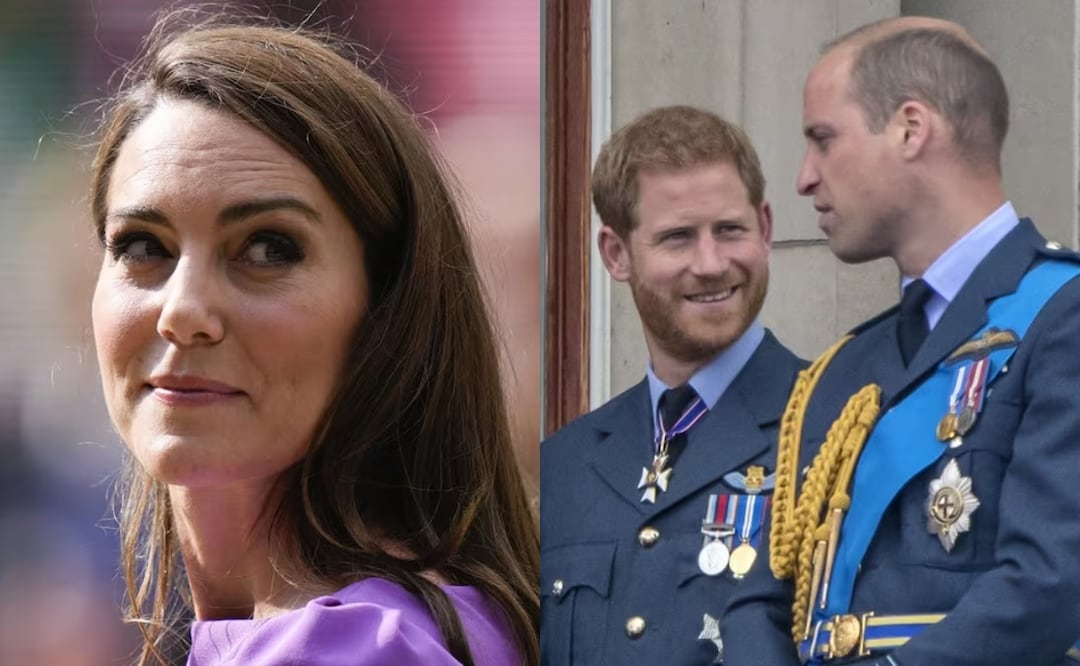 Kate Middleton suplica a William que perdone a Harry mientras ella lucha contra el cáncer. Foto: AP /  The Grosby Group