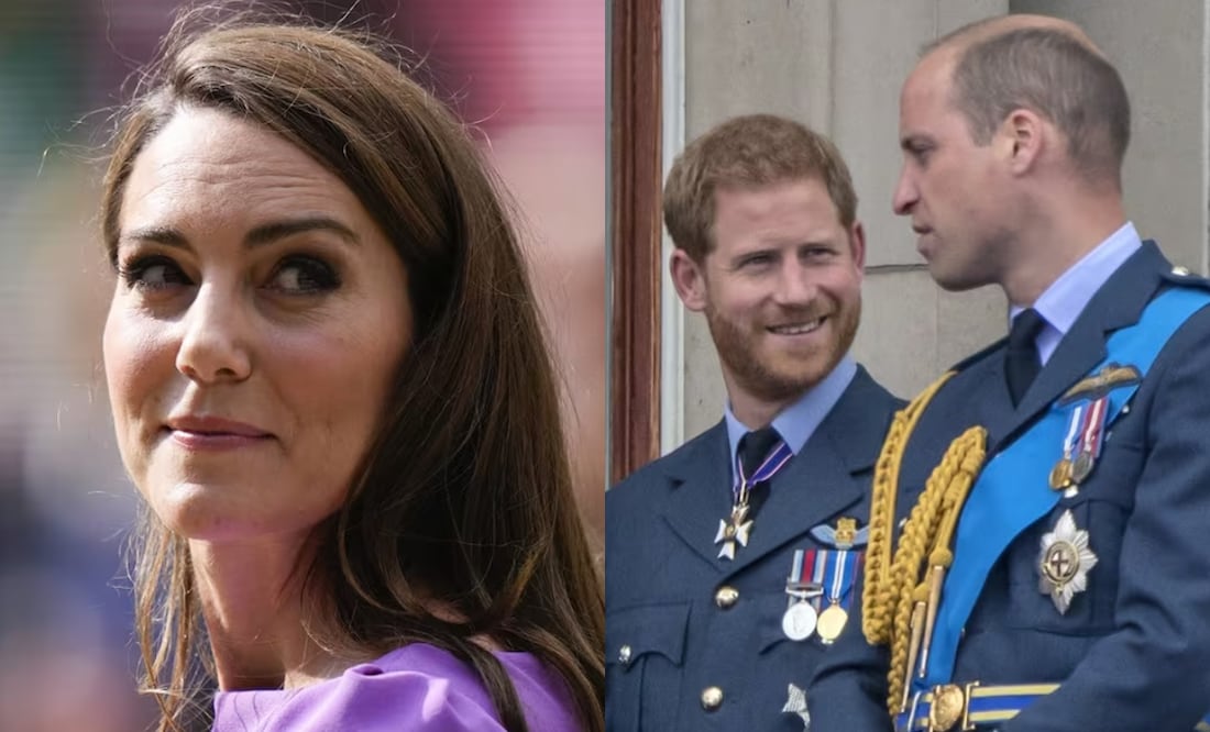 Kate Middleton suplica a William que perdone a Harry mientras ella lucha contra el cáncer. Foto: AP /  The Grosby Group