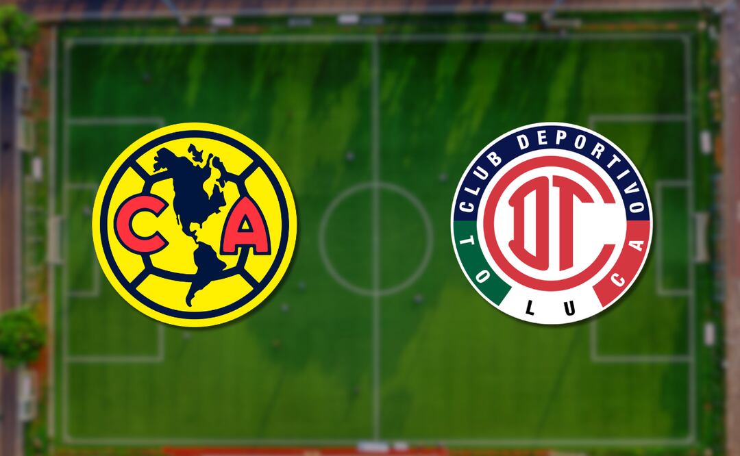 América vs. Toluca FOTO: Canva / Redes Sociales