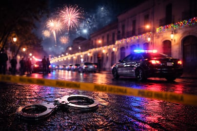 Disparar al aire puede llevarte a prisión: hasta 9 años por “celebrar” con balas en Navidad y Año Nuevo