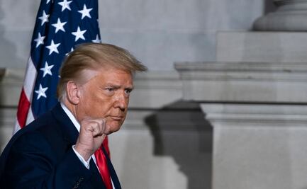 'Vamos a tener una gran noche', pronostica Trump desde la sede de su campaña 