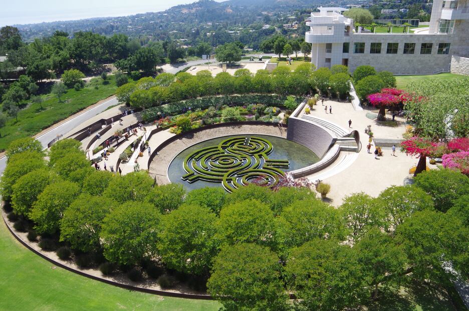 J. Paul Getty Museum Central Garden/ iStock/ Tom-Kichi