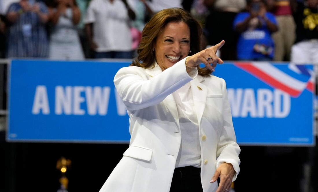 Kamala Harris abierta a incluir a un republicano en su gobierno si gana elecciones. Foto: AP