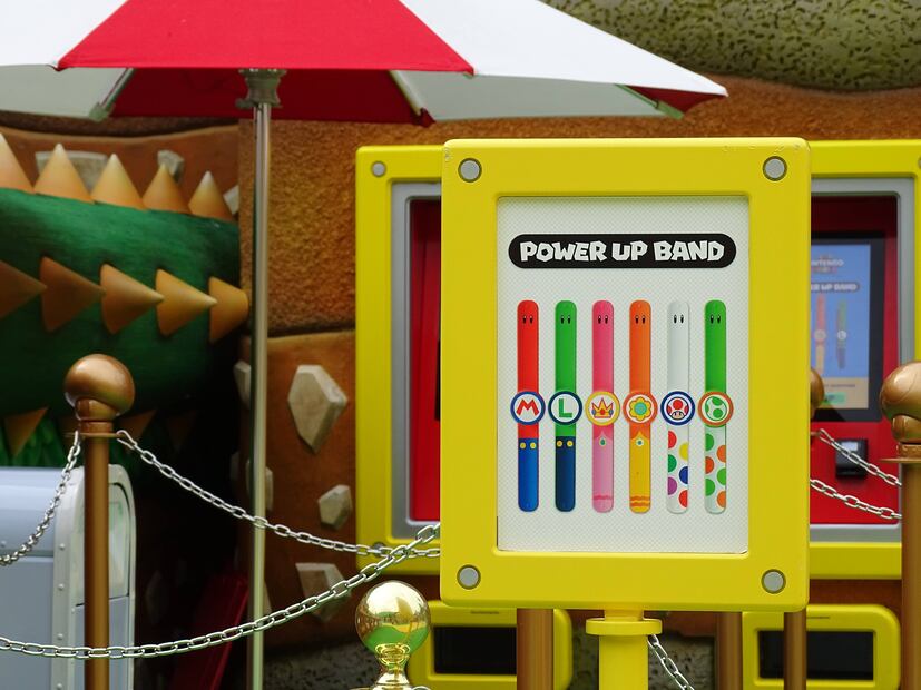 La Power-Up Band te permitirá acumular tus puntos y llaves obtenidas en los juegos. Foto: Pamela Benítez/Vive USA