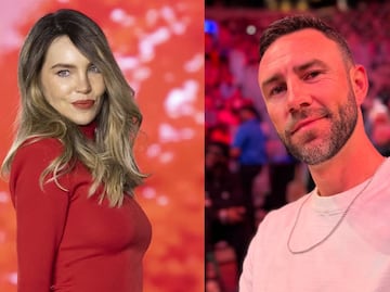 Captan a Belinda con Miguel Layún en evento de prestigiosa marca; “Nodal no la dejaba brillar”