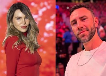 Captan a Belinda con Miguel Layún en evento de prestigiosa marca; “Nodal no la dejaba brillar”