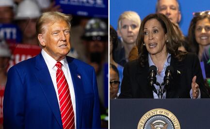 Kamala Harris y Donald Trump compiten hasta el final previo a las elecciones presidenciales 