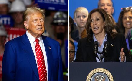 Kamala Harris y Donald Trump compiten hasta el final previo a las elecciones presidenciales 