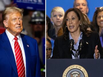 Kamala Harris y Donald Trump compiten hasta el final previo a las elecciones presidenciales