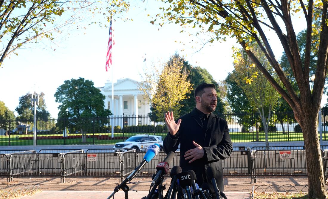 Zelenski se suma al llamado para detener la guerra: “Trump tiene razón”. Foto: AP /Manuel Balce Ceneta