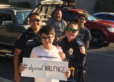 Niño crea reto de #ElPasoChallenge en honor a víctimas de tiroteo