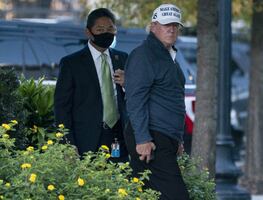 Trump vuelve a la Casa Blanca horas después del anuncio de su derrota