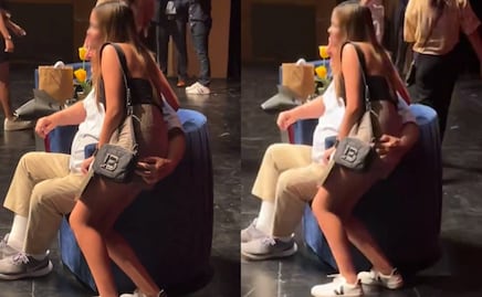 Difunden otro video de sobreviviente de Los Andes, mientras toca indebidamente a otra mujer en México