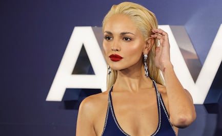 Eiza González cambia a rubia y se 'roba' todas las miradas en Londres