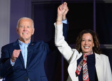 Kamala Harris, convencida que Biden afrontará el cáncer de próstata con "fuerza y resiliencia"