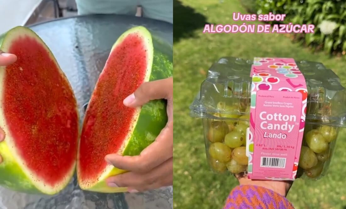 Costco vende sandía de Tajín y uvas sabor algodón de azúcar, ¿son reales y cuánto cuestan? Foto: Captura TikTok