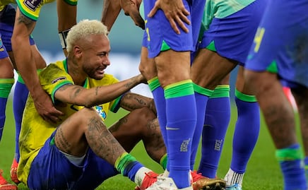 Neymar iguala a Pelé como máximo goleador de Brasil pero deja el Mundial entre lágrimas