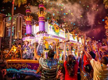 Inician celebraciones y carnavales de Mardi Gras 2023 en Universal Orlando