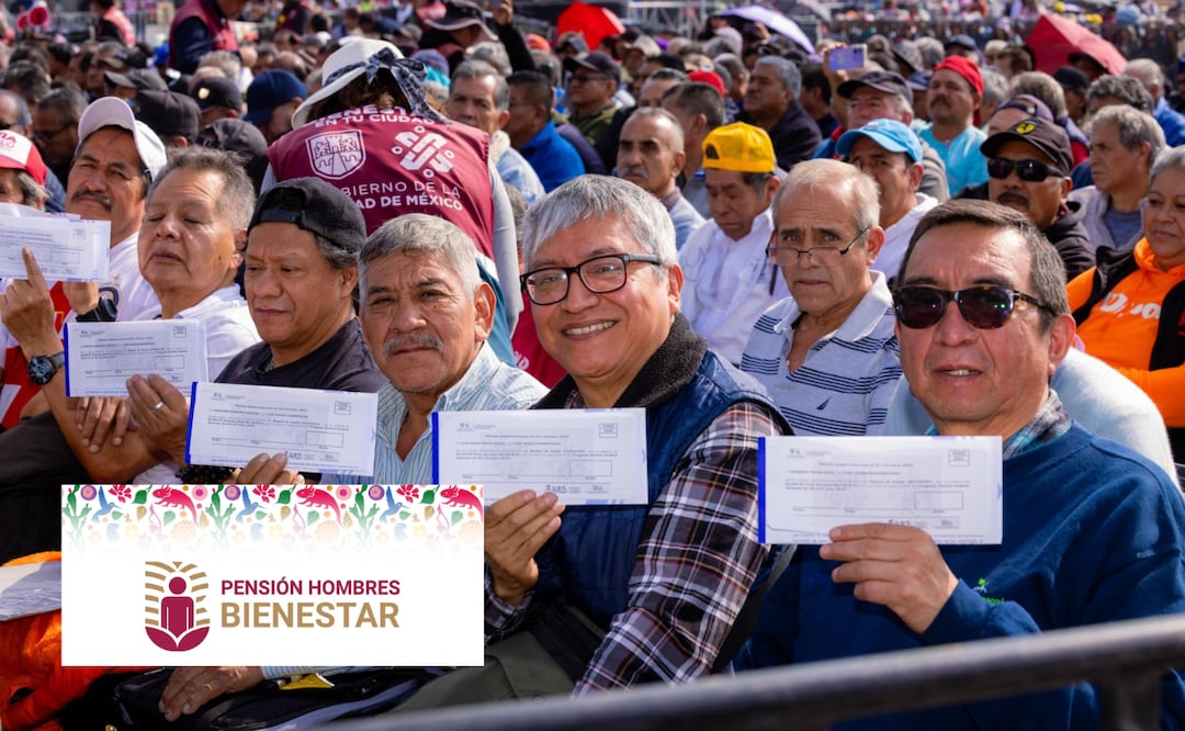¿Cuándo pagan la Pensión Hombres Bienestar de 3 mil pesos? Calendario oficial septiembre. Foto: SEBIEN