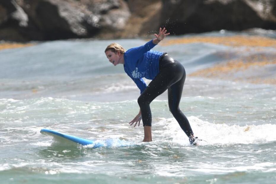 A dominar las olas; así captaron a Ivanka Trump en Miami 