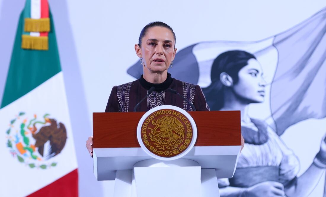 Sheinbaum lamenta el fallecimiento de los 6 mexicanos en el accidente aéreo en Filadelfia, EU. Foto: Fernanda Rojas/ El Universal