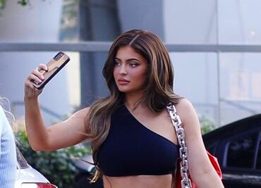 El diminuto bikini nude con el que Kylie Jenner despidió el año