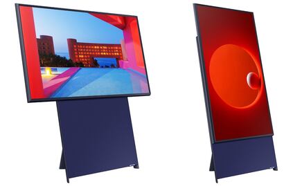 Samsung presenta televisión que se gira de forma vertical