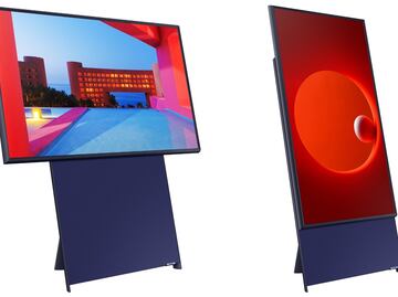 Samsung presenta televisión que se gira de forma vertical