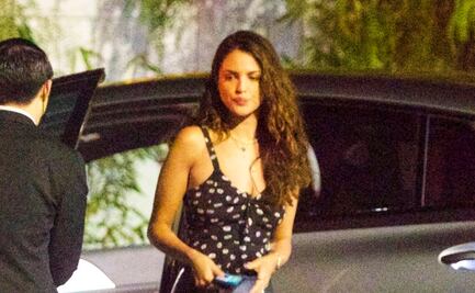 Eiza González y los leggings de látex con los que arrasó en California