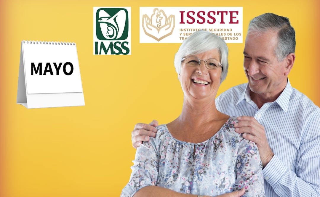 Pensión IMSS e ISSSTE: ¿Se adelantan pagos de Mayo? Estos días serán los depósitos. Foto: IMSS / ISSSTE / Adobe