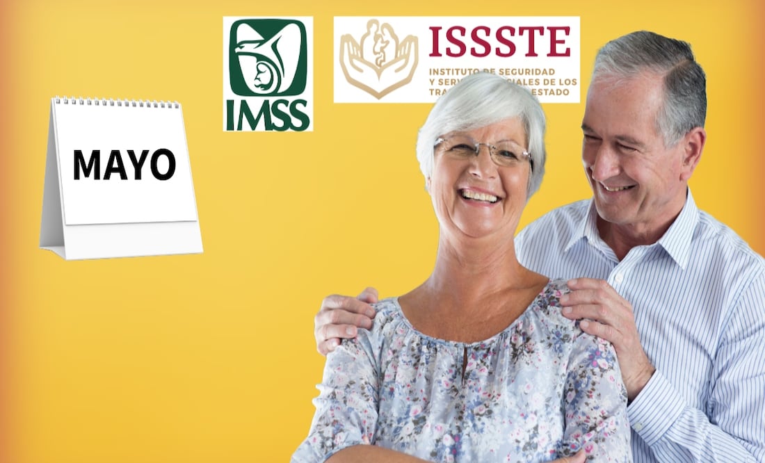 Pensión IMSS e ISSSTE: ¿Se adelantan pagos de Mayo? Estos días serán los depósitos. Foto: IMSS / ISSSTE / Adobe
